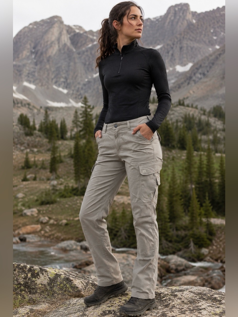 5.11 Tactical Women’s Stryke Covert Cargo Pants, Gusseted Construction Khaki